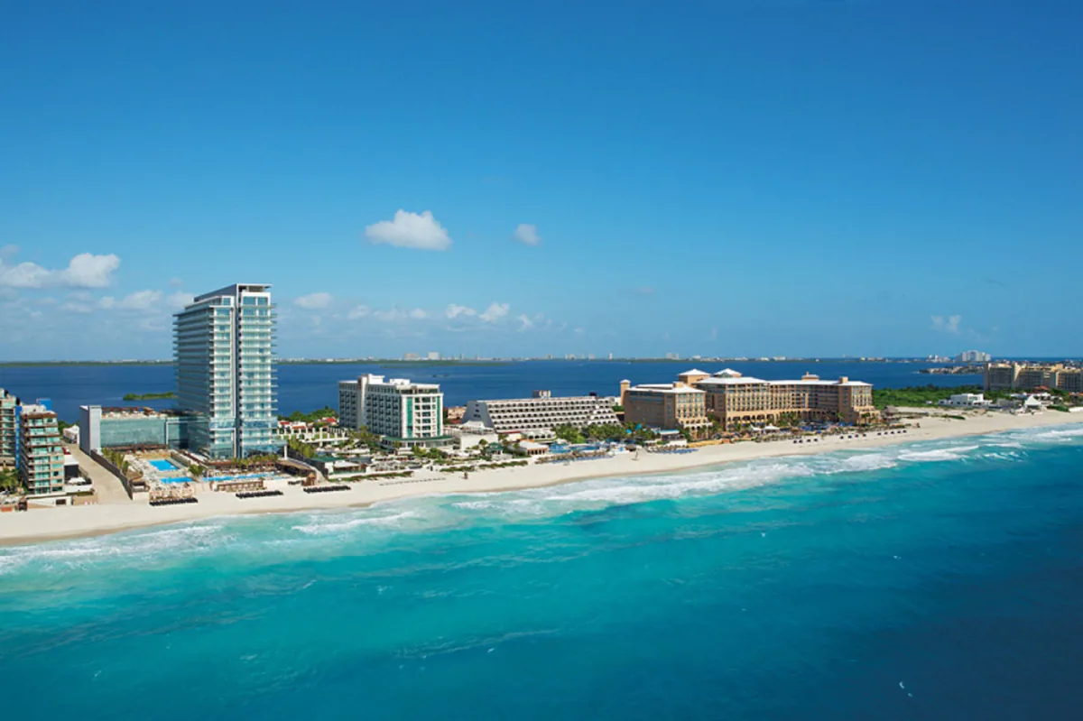 Beach at Secrets The Vine Cancún